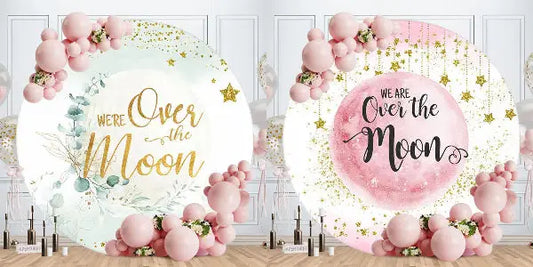 Listen To The Moon Wish Newborn Baby Says In Backdrops