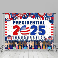 Aperturee - Aperturee Usa Flag Presidential 2025 Inauguration Backdrop