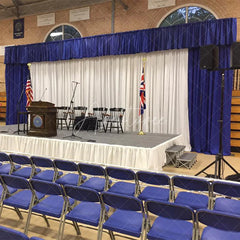 Lofaris 20FTX10FT Double Crossbar Hangers Pipe Drape Stand