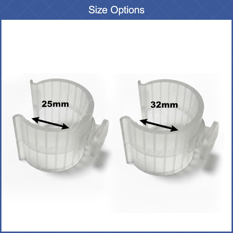 Aperturee - 5 Pack Magic Clips to Attach Balloons or Decor to the Circle Backdrop