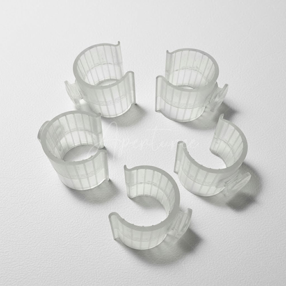 Aperturee - 5 Pack Magic Clips to Attach Balloons or Decor to the Circle Backdrop