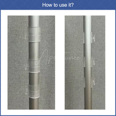 Aperturee - 5 Pack Magic Clips to Attach Balloons or Decor to the Circle Backdrop