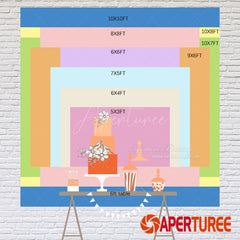 Aperturee - (7 Day Delivery) Aperturee Rose Gold Glitter Talk 30 To Me Birthday Backdrop