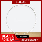 Aperturee - (7 Day Delivery) Silver Round Heavy Duty Wedding Party Backdrop Stand