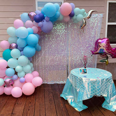 Aperturee - (7 Day Delivery) Wide Arch 10x8ft Wedding Stand Balloon Semi-circle Frame