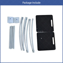 Aperturee - (7 Day Delivery) Wide Arch 10x8ft Wedding Stand Balloon Semi-circle Frame