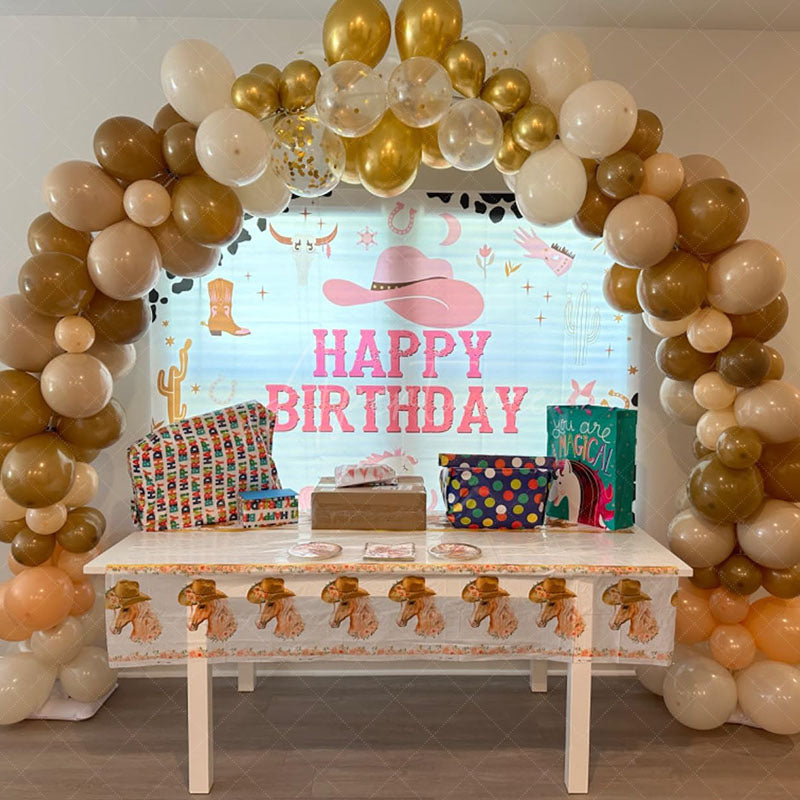 Aperturee - (7 Day Delivery) Wide Arch 10x8ft Wedding Stand Balloon Semi-circle Frame