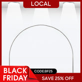 Aperturee - (7 Day Delivery) Wide Arch 10x8ft Wedding Stand Balloon Semi-circle Frame
