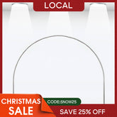 Aperturee - (7 Day Delivery) Wide Arch 10x8ft Wedding Stand Balloon Semi-circle Frame