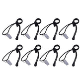 Aperturee - 8 Pack | 8¡¯¡¯ Backdrop Clips Holder With Elastic Band For Photo