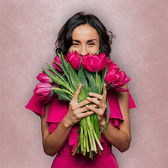 Aperturee - Abstract Mottled Pink Photography Studio Backdrop