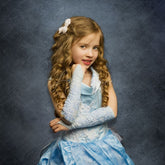 Aperturee - Abstract Painted Grey Blue Backdrop For Photography