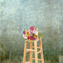 Aperturee - Abstract Texture Columbia Blue Photography Backdrop