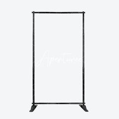 Aperturee - (7 Day Delivery) Plus Size Adjustable Step and Repeat Backdrop Banner Stand