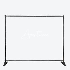 Aperturee - (7 Day Delivery) Plus Size Adjustable Step and Repeat Backdrop Banner Stand