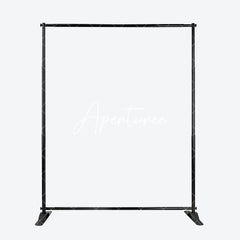 Aperturee - (7 Day Delivery) Plus Size Adjustable Step and Repeat Backdrop Banner Stand
