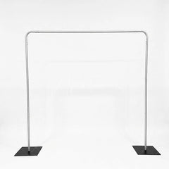 Aperturee - Aluminum 8x8FT Sturdy Portable Backdrop Stand