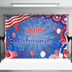 Aperturee - American National Flag Star Retirement Backdrop