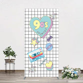 Aperturee - Aperturee 90S Forever Disco Audio Dance Party Rectangle Backdrop