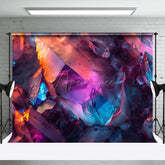 Aperturee - Aperturee Abstract Colorful Crystal Fine Art Photo Backdrop