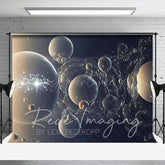 Aperturee - Aperturee Abstract Galactic Bubbles Fine Art Photo Backdrop