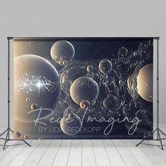 Aperturee - Aperturee Abstract Galactic Bubbles Fine Art Photo Backdrop