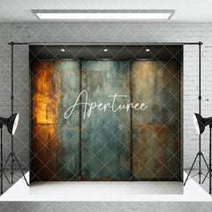 Aperturee - Aperturee Abstract Green Gold Textured Marble Room Set Backdrop