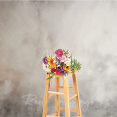 Aperturee - Aperturee Abstract Grey and White Texture Photography Backdrop Professional Portrait Studio Decor