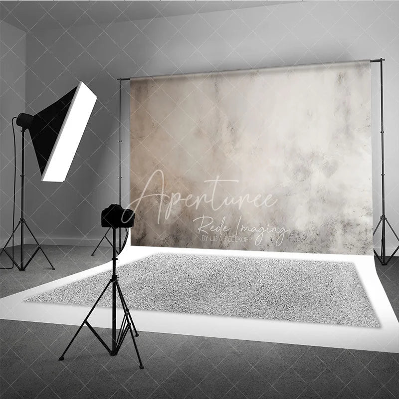 Aperturee - Aperturee Abstract Grey and White Texture Photography Backdrop Professional Portrait Studio Decor