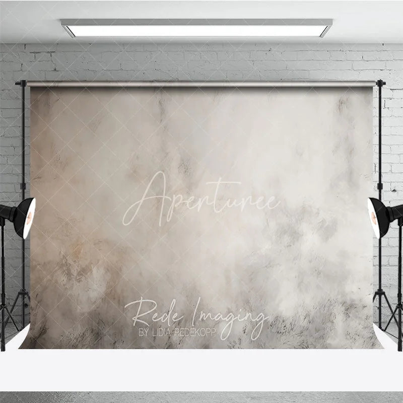 Aperturee - Aperturee Abstract Grey and White Texture Photography Backdrop Professional Portrait Studio Decor