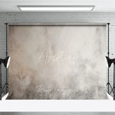 Aperturee - Aperturee Abstract Grey and White Texture Photography Backdrop Professional Portrait Studio Decor
