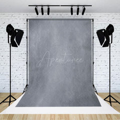 Aperturee - Aperturee Abstract Grey White Pattern Photography Backdrop