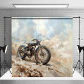 Aperturee - Aperturee Abstract Painted Dirt Bike Sports Photo Backdrop