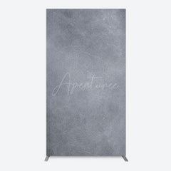 Aperturee - Aperturee Abstract Textured Gray Cement Wall Rectangle Backdrop