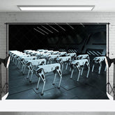 Aperturee - Aperturee AI Intelligent Technology Robot Photography Backdrop