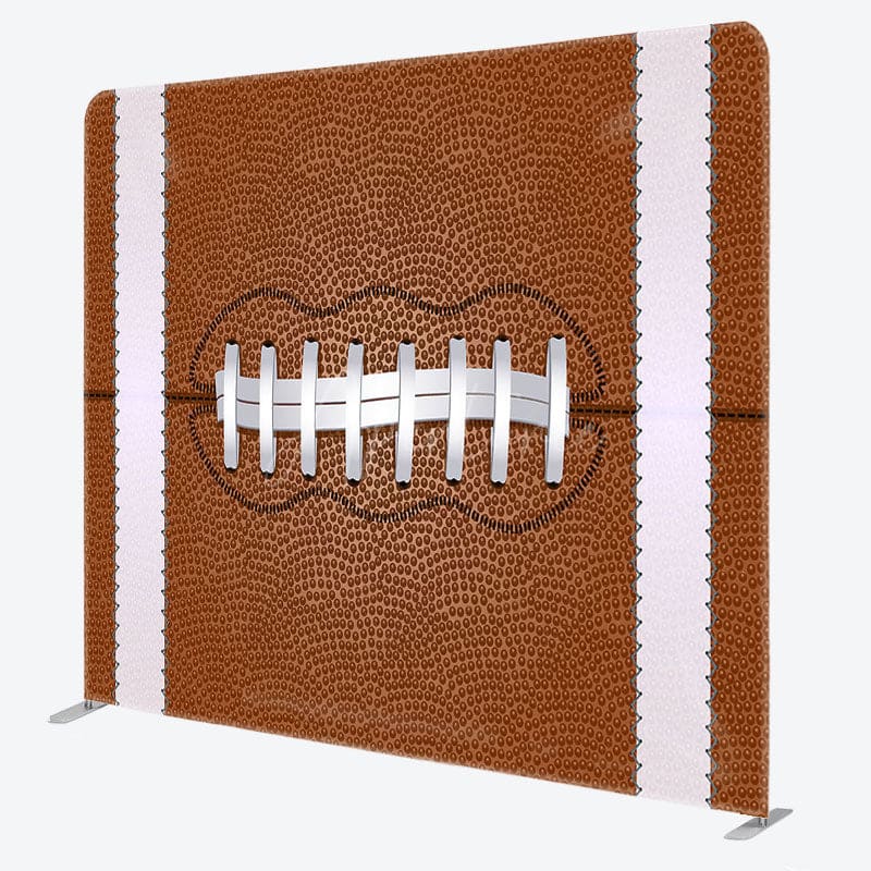 Aperturee - Aperturee American Football Texture Sports Pillow Case Backdrop