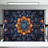 Aperturee - Aperturee Artistic Abstract Mandala Floral Fine Art Backdrop