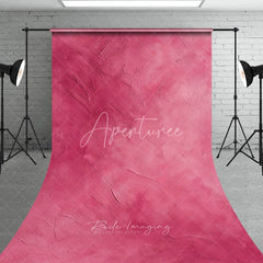 Aperturee - Aperturee Artistic Pink Textured Sweep Backdrop Abstract Magenta Gradient Photography Background for Studio Portraits