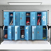Aperturee - Aperturee Athlete Storage Locker School Photography Backdrop