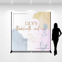 Aperturee - Aperturee Bachelorette Weekend Custom Bridal Shower Backdrop
