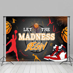 Aperturee - Aperturee Basketball Shoes Let The Madness Begin Sport Backdrop
