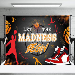 Aperturee - Aperturee Basketball Shoes Let The Madness Begin Sport Backdrop