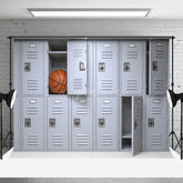 Aperturee - Aperturee Basketball Team Storage Locker Photography Backdrop