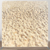 Aperturee - Aperturee Beach Sand Holiday Photo Square Tension Backdrop