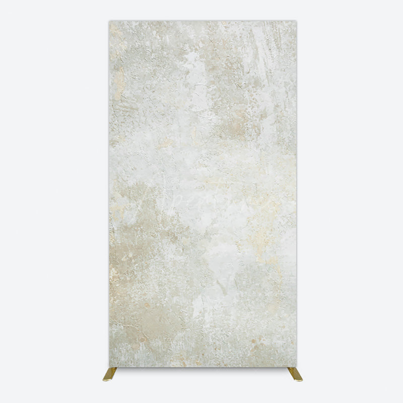 Aperturee - Aperturee Beige Yellow Retro Abstract Texture Rectangle Backdrop
