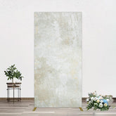 Aperturee - Aperturee Beige Yellow Retro Abstract Texture Rectangle Backdrop