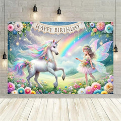 Aperturee Aperturee Birthday 3D Gifts Unicorn Backdrop Floating Party Decor Fun Photo Prop for Celebrations