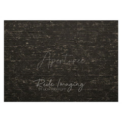 Aperturee - Aperturee Black Grey Retro Wood Rubber Floor Mat For Photo
