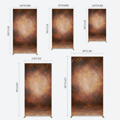 Aperturee - Aperturee Black Red Abstract Texture Birthday Rectangle Backdrop