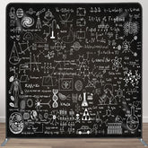 Aperturee - Aperturee Blackboard Chemical Formula Pillow Case Backdrop